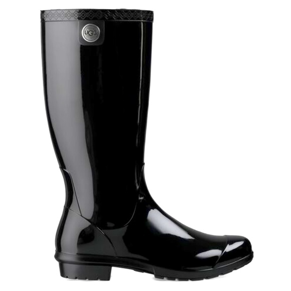 🚫SOLD🚫 🆕 ugg shaye tall black rain boots size 7 - Picture 2 of 10